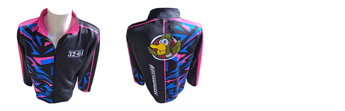 Veste sublimée zippée à personnaliser